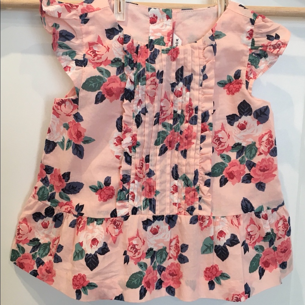 NWOT Janie and Jack baby girl cotton dress.
